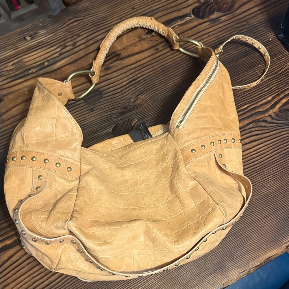 Kenneth Cole New York Tan Hobo Bag